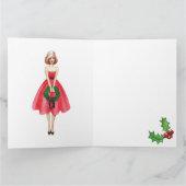 Weihnachtsgrußkarte Karte (Innenseite)