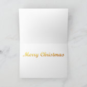 Weihnachtsgrußkarte Karte (Innenseite)
