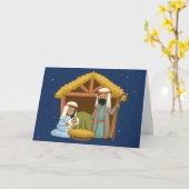 Weihnachtsgrußkarte Karte (Gelbe Blume)