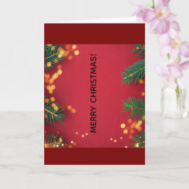 Weihnachtsgrußkarte Karte