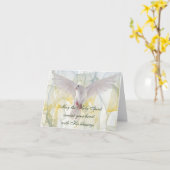 Weihnachtsgrußkarte Karte (Gelbe Blume)