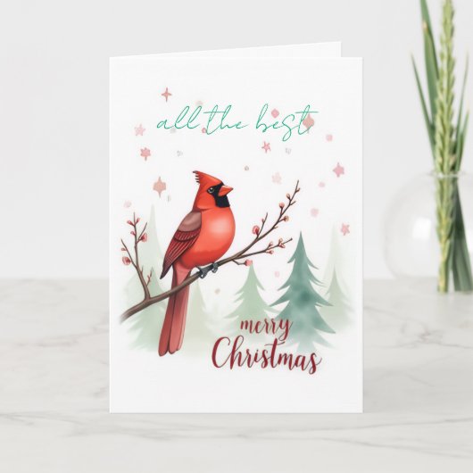 Weihnachtsgrußkarte Karte (Vorderseite)