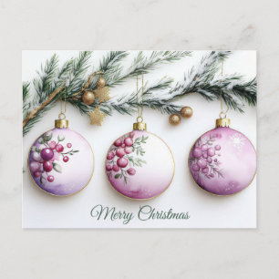 Weihnachtsgrußkarte Postkarte