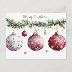 Weihnachtsgrußkarte Postkarte