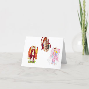 Weihnachtsgrußkarte : Religiös Feiertagskarte