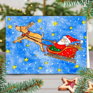 Weihnachtsgrußkarte von Nicole Janes Feiertagskarte