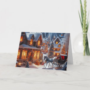 Weihnachtsgrußkarten Feiertagskarte