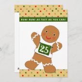 Weihnachtsgrüßkarten Feiertagskarte (Vorne/Hinten)