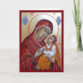 Weihnachtsgrußkarten Feiertagskarte (Vorderseite)