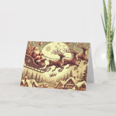 Weihnachtsgrußkarten Feiertagskarte (Vorderseite)