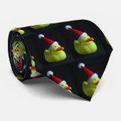 Weihnachtsgummi-Ente Krawatte (Gerollt)