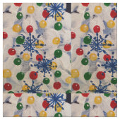 Weihnachtsgummis fallen stoff (Nahaufnahme)