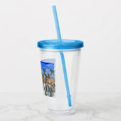 Weihnachtsgurke Acryltrinkbecher (Links)