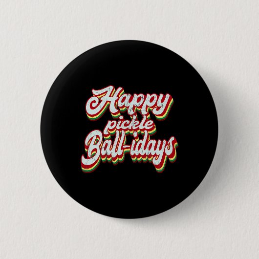 Weihnachtsgurke button (Vorderseite)