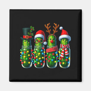 Weihnachtsgurke Feiertagsgurken Gläser Santa Hässl Magnet