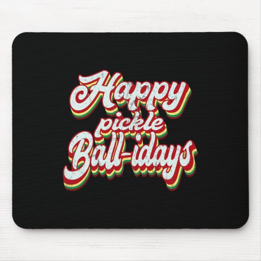 Weihnachtsgurke mousepad (Vorne)