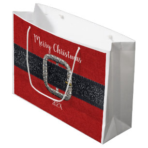 Weihnachtsgürtel frohe Weihnachten Große Geschenktüte