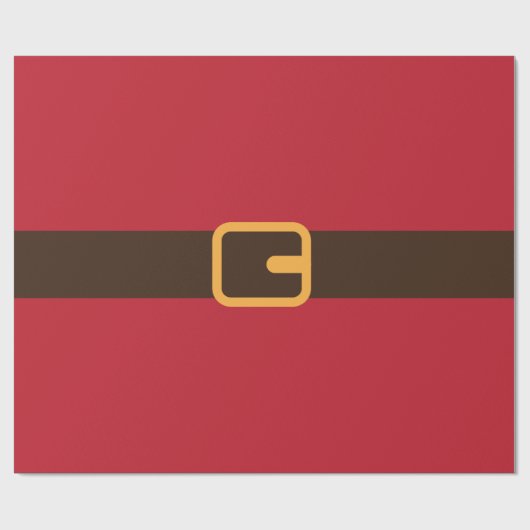 Weihnachtsgürtel Geschenkpapier (Flach)