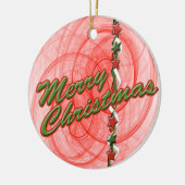 Weihnachtsgürtel Keramik Ornament (Links)