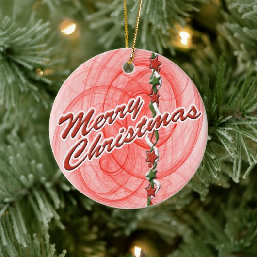 Weihnachtsgürtel Keramik Ornament (Baum)