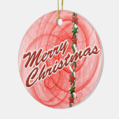 Weihnachtsgürtel Keramik Ornament (Links)