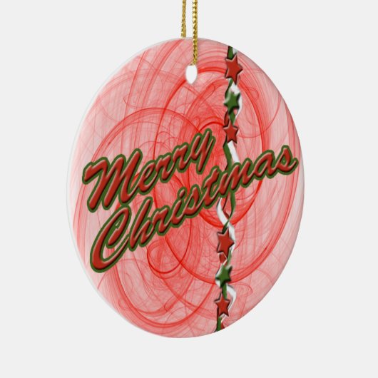 Weihnachtsgürtel Keramikornament (Rechts)