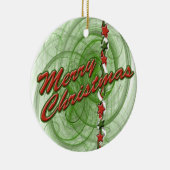 Weihnachtsgürtel Keramikornament (Rechts)