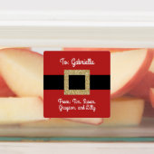 Weihnachtsgürtel Weihnachten Individuell Personali Etiketten (Befestigt)