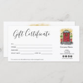 Weihnachtsgutschein (Vorne/Hinten)