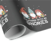 Weihnachtsgymnastik im Tessin Geschenkpapier (Rolleneckpunkt)