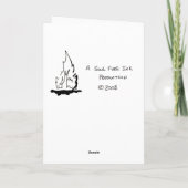 WeihnachtsHacker Feiertagskarte (Rückseite)