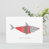 Weihnachtshai (Stehend Vorderseite)