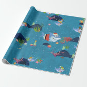 Weihnachtshai Geschenkpapier (Ungerollt)