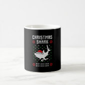 Weihnachtshai Ugly Weihnachten Kaffeetasse (Mittel)
