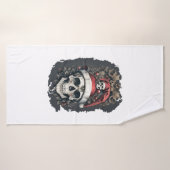 WeihnachtsHalloween Badehandtuch (Badehandtuch)