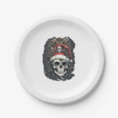 WeihnachtsHalloween Pappteller (Vorderseite)