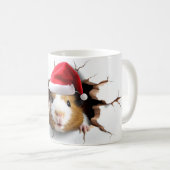 WeihnachtsHamster Kaffeetasse (VorderseiteRechts)