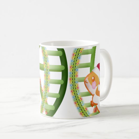 Weihnachtshamster Kaffeetasse (VorderseiteRechts)