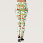 Weihnachtshamster Leggings (Rückseite)