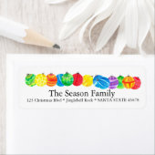 Weihnachtshandgemälde Wasserfarbenadresse (Insitu)