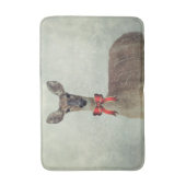 Weihnachtshändler Badematte (Vorderseite Vertikal)