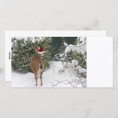 Weihnachtshändler Feiertagskarte (Vorne/Hinten)