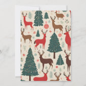 Weihnachtshändler für Party Einladungen (Rückseite)