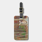 Weihnachtshändler Gepäckanhänger (Vorderseite vertikal)