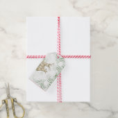 Weihnachtshändler Geschenkanhänger (Mit Garn)