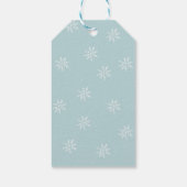 Weihnachtshändler Geschenkanhänger (Rückseite)