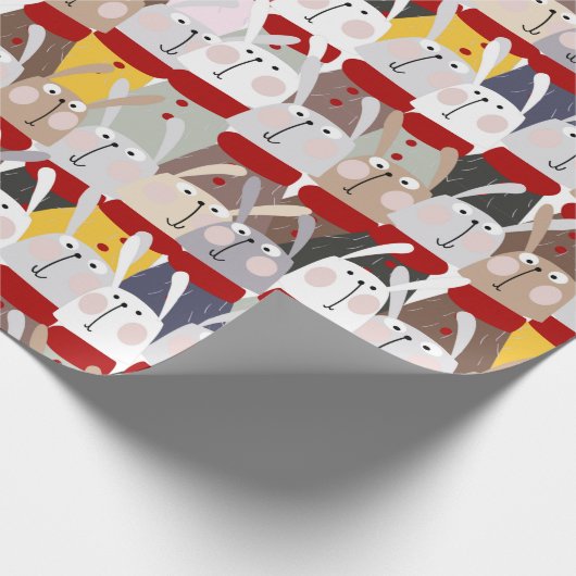 Weihnachtshändler Geschenkpapier (Ecke)