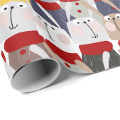 Weihnachtshändler Geschenkpapier (Rolleneckpunkt)