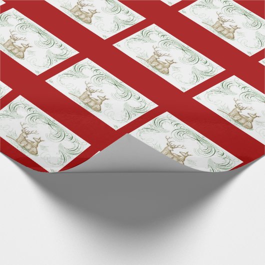 Weihnachtshändler Geschenkpapier (Ecke)