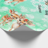 Weihnachtshändler Geschenkpapier (Ecke)